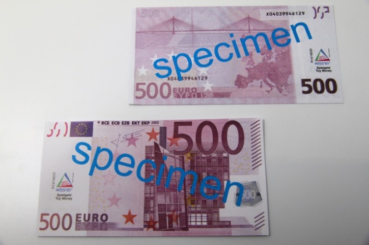 Euro-Scheine, 500 Euro Euro-Scheine, 500 Euro