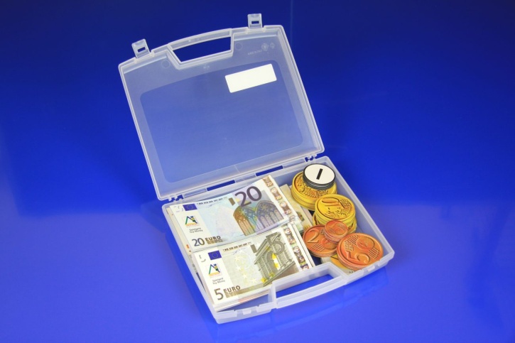 Euro-Rechengeldsatz magnethaftend