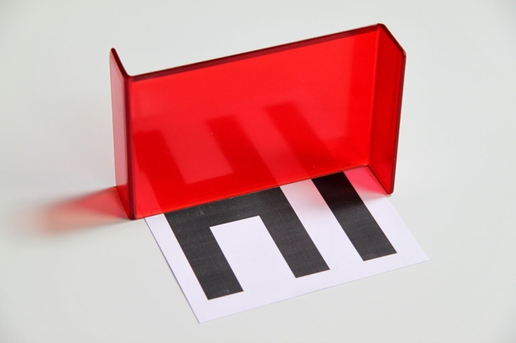 Geometriespiegel durchscheinend