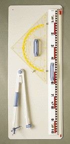 Gerätetafel I, 110 x 45cm, ohne Zeichengeräte