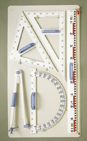 Gerätetafel IV, 110 x 63cm, ohne Zeichengeräte