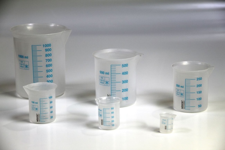 Messbechersatz, 6 Teile