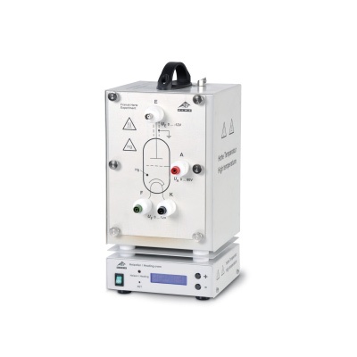 Franck-Hertz-Röhre mit Hg-Füllung und Heizofen (115 V, 50/60 Hz)