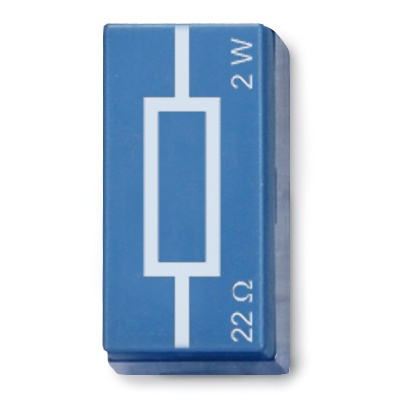 Widerstand 22 Ohm, 2 W, P2W19 Widerstand 22 Ohm, 2 W, P2W19