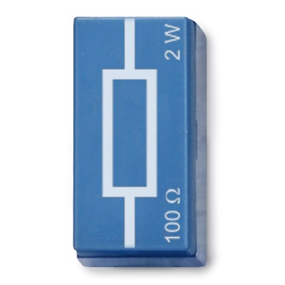 Widerstand 100 Ohm, 2 W, P2W19 Widerstand 100 Ohm, 2 W, P2W19