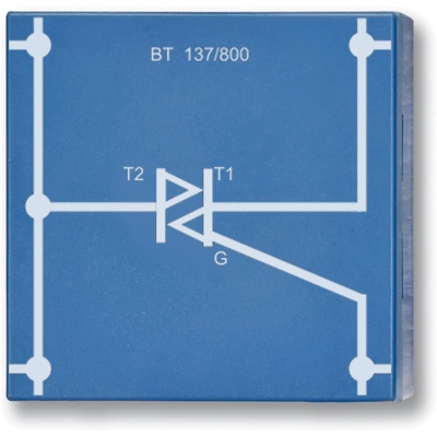 Triac BT 137/800, P4W50