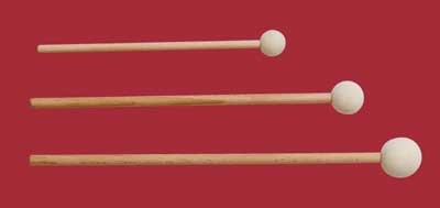 Filzschlägel, mittelhart, D=20mm Filzschlägel, mittelhart, D=20mm