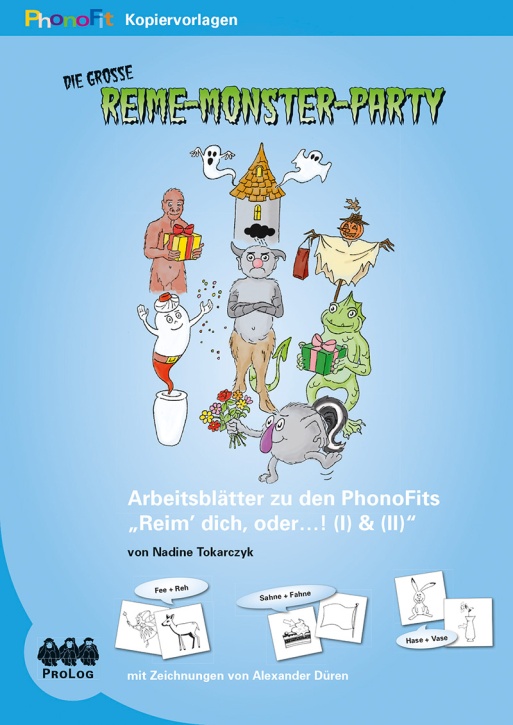 PhonoFit: Die große Reime-Monster-Party Kopiervorlagenmappe