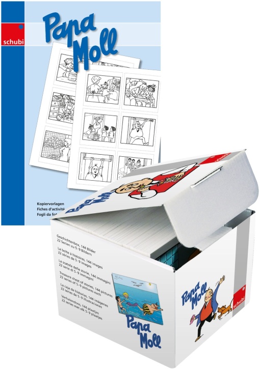 Papa Moll Bilderbox mit Kopiervorlagen