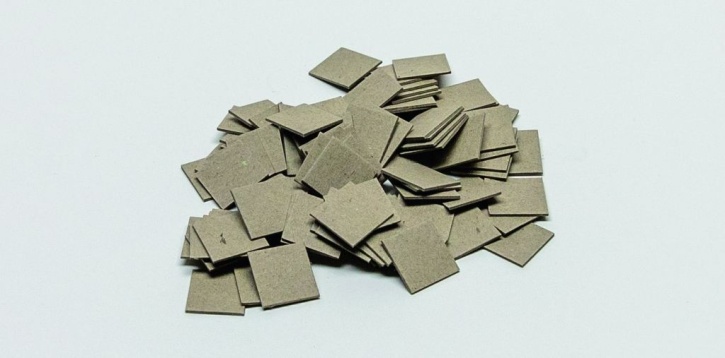 Pappscheiben, 20x20mm (100 Stück)