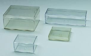 Klarsichtdose H, Kunststoffkasten, 60x50x30 mm