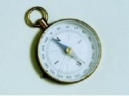 Kompass mit Arretierung