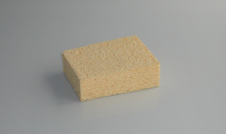 Tafelschwamm aus Viskose I, PROFI-linie 14x10x4 cm, eckig