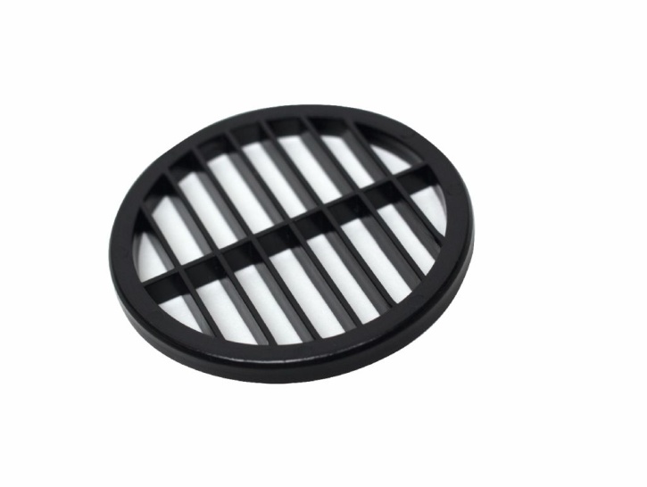 Grobsieb, Kunststoff, schwarz