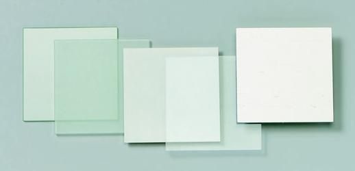 Kunststoffplatte, weiß, 90/90mm