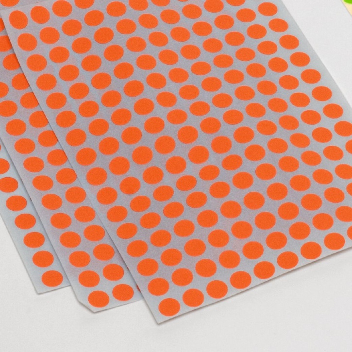 Markierungspunkte selbstklebend, rot