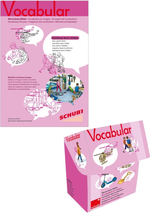 Vocabular Set - Spielzeug, Sport, Hobbies