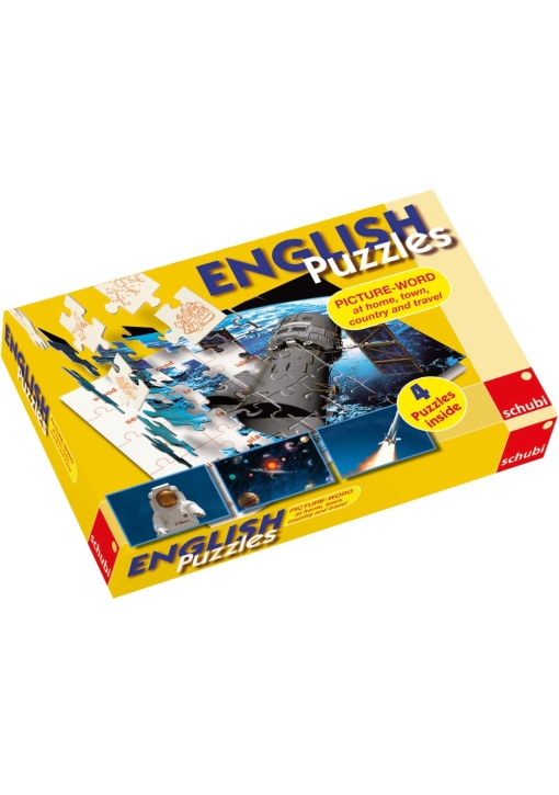 English Puzzles: zu Hause, Ort, Land und Reisen