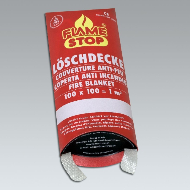 Löschdecke, 100x100cm Löschdecke, 100x100cm