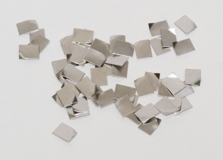 Satz (50) Gewichtsplättchen 0,1 g, Metall