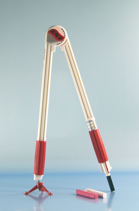 PROFI-linie - Zirkel MAGNETO mit Magnet-Dreifuß und Drehgriff