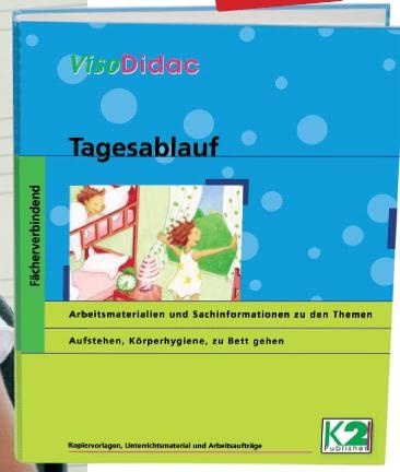 VisoDidac,  Tagesablauf Arbeitsmaterial und Kopiervorlagen