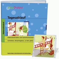VisoDidac,  Tagesablauf Gesamtpaket: Bilderbox und Kopiervorlage