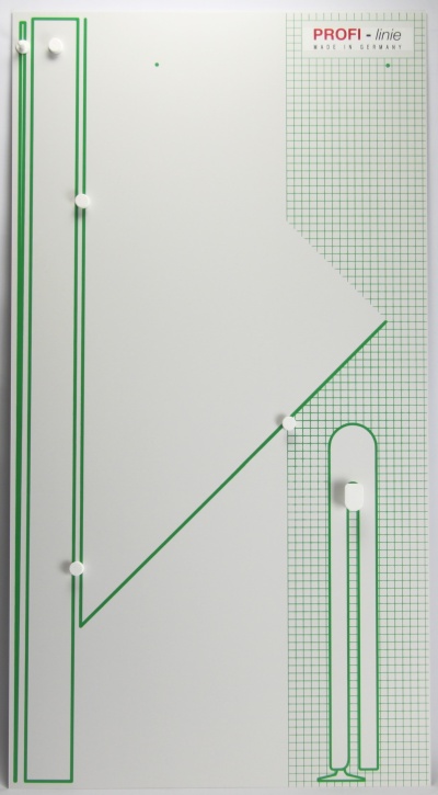 Gerätetafel, Geräteplatte, ohne Geräte