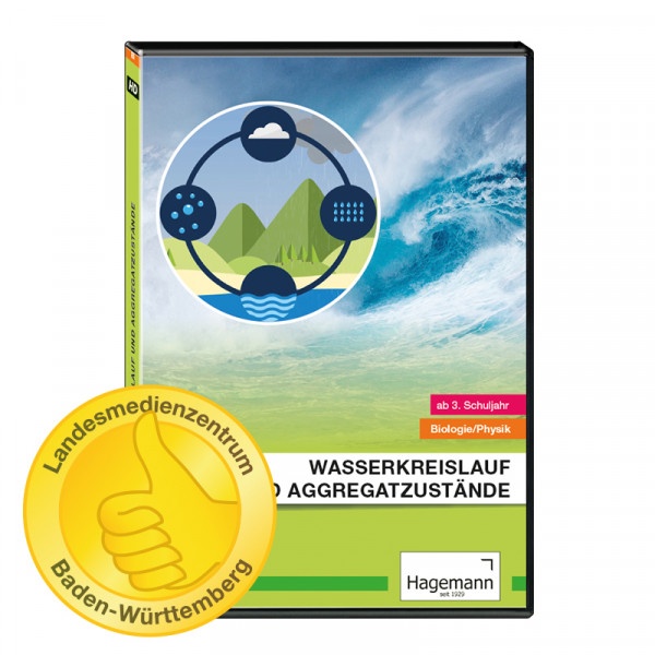 DVD-Lehrfilm  Wasserkreislauf und Aggregatzustände (tabletfähig)