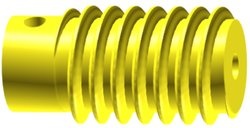 Schneckenrad mit Bund