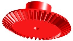 Kegelrad mit Bund, 40 Zähne