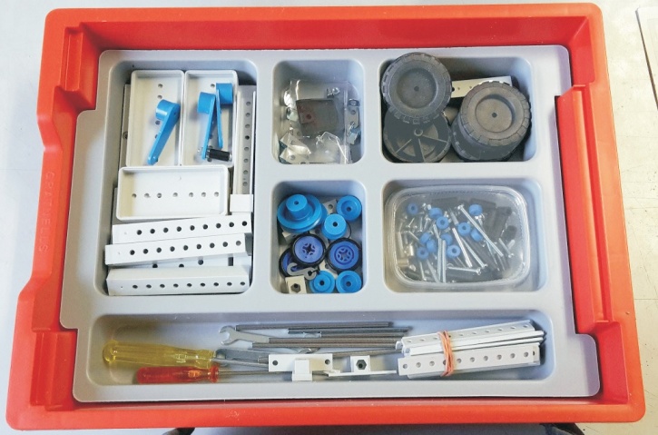 Einfacher Modellbau - Technische Objekte, im Kunststoffkasten