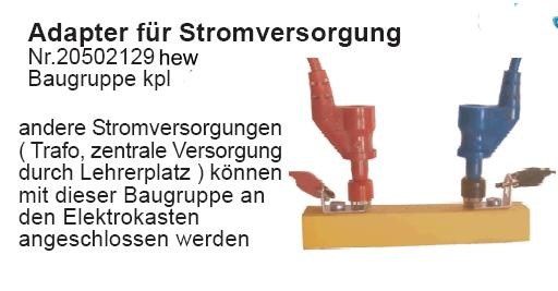 Adapter für Stromversorgung