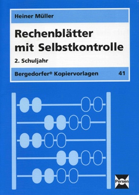 Rechenblätter mit Selbstkontrolle, 2. Klasse
