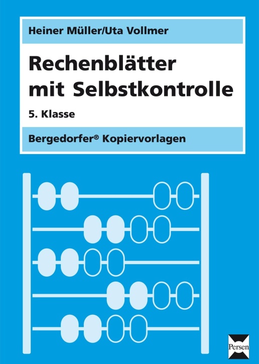 Rechenblätter mit Selbstkontrolle, 5. Klasse