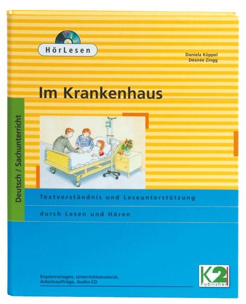 HörLesen: Krankenhaus, Hörbuch als Audio -CD, Leseheft