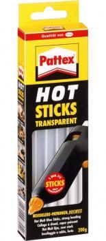 Pattex Heißklebesticks 200g = 10 Sticks, Ersatzklebestick