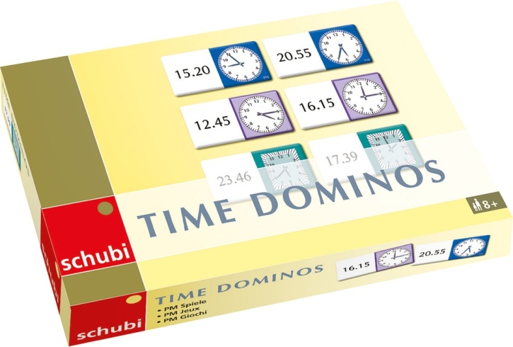 Time DOMINOS PM, Zeiten zwischen 12 und 24 Uhr