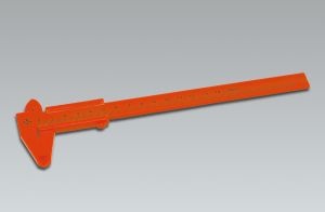 Messschieber, cm-Skala, Kunststoff, 150 mm