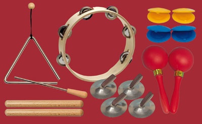 Rhythmusset, Mini-Set 2, 15-teilig