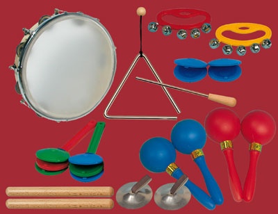 Rhythmusset, Mini-Set 4, 17-teilig