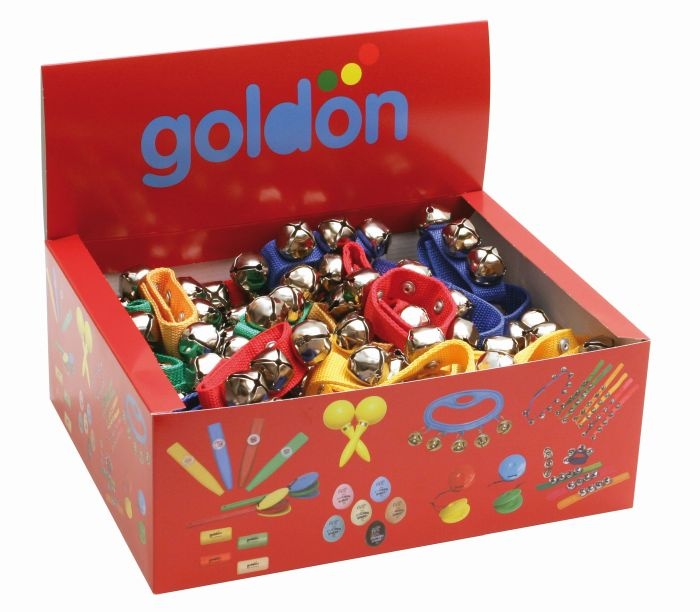 Schellenarmband, Arm-/Fußschellen,  L=23 cm, 50 Stück