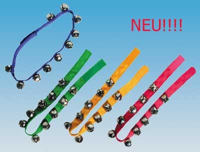 Bauchschellen aus Nylon, Länge ca 70cm, farblich sortiert