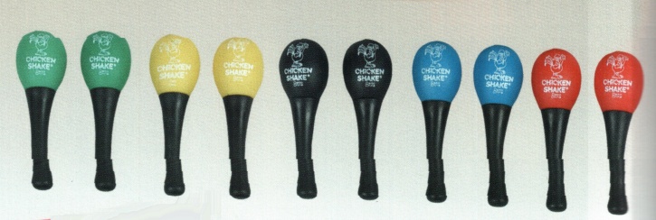 Schüttelei, Chicken Shake, Maracas, 1 Paar