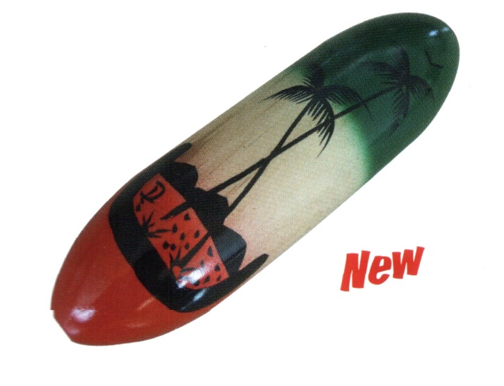 Mexikanischer Shaker aus Holz, 15cm lang