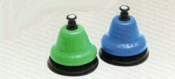 Schlagglocken, bunt, 2 Stück, Halbtöne fis + bb, für 33870