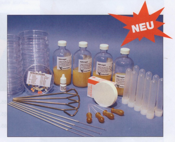 Bakterienzucht - Schülerkit für Gruppenarbeit Bakterienzucht - Schülerkit für Gruppenarbeit