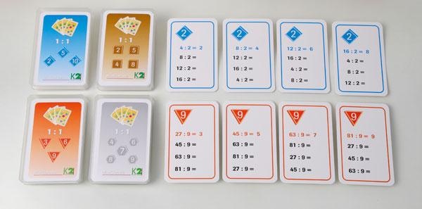 MiniCalcula Division Set, Quartette 5-8