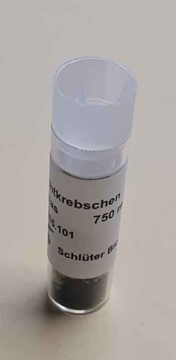 Biolumineszens mit Leuchtkrebschen, Trockenkrebschen, 750mg Biolumineszens mit Leuchtkrebschen, Trockenkrebschen, 750mg