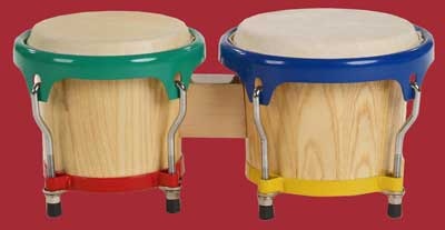 Bongo Color ca.16 cm + 19 cm